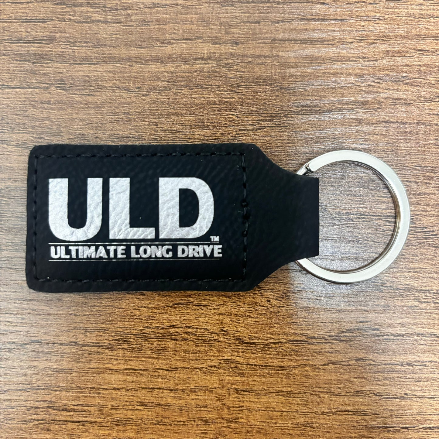 Leatherette keychain